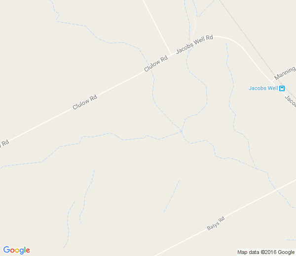 Map of JACOBS WELL WA