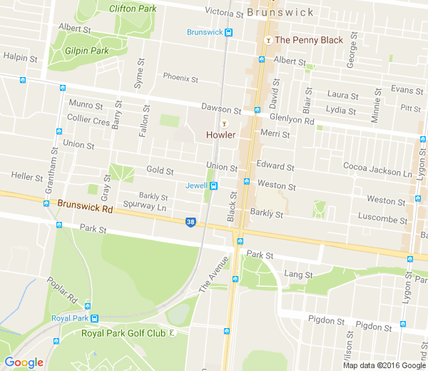 Map of JEWELL VIC