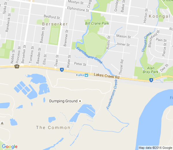 Map of KALKA QLD