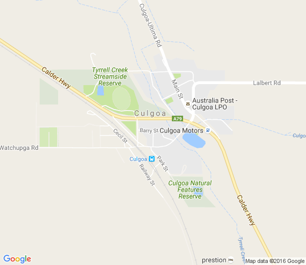 Map of KANEIRA VIC