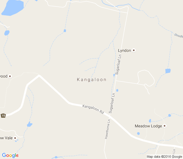Map of KANGALOON NSW