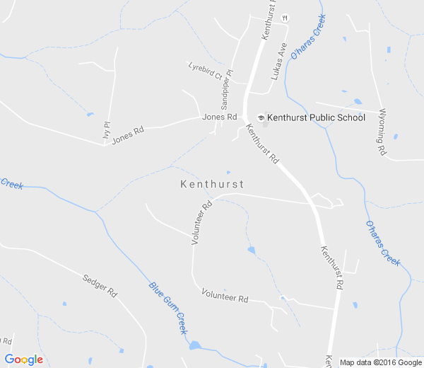 Map of KENTHURST NSW
