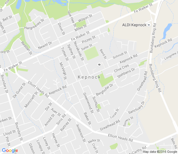 Map of KEPNOCK QLD