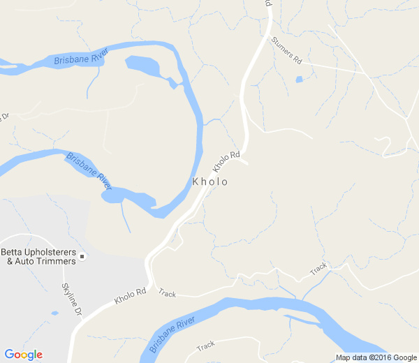 Map of KHOLO QLD