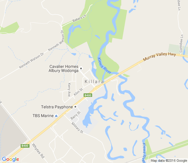 Map of KILLARA VIC