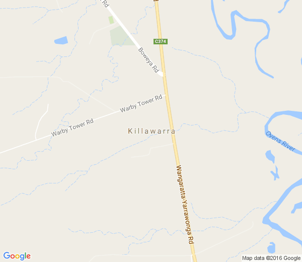 Map of KILLAWARA VIC