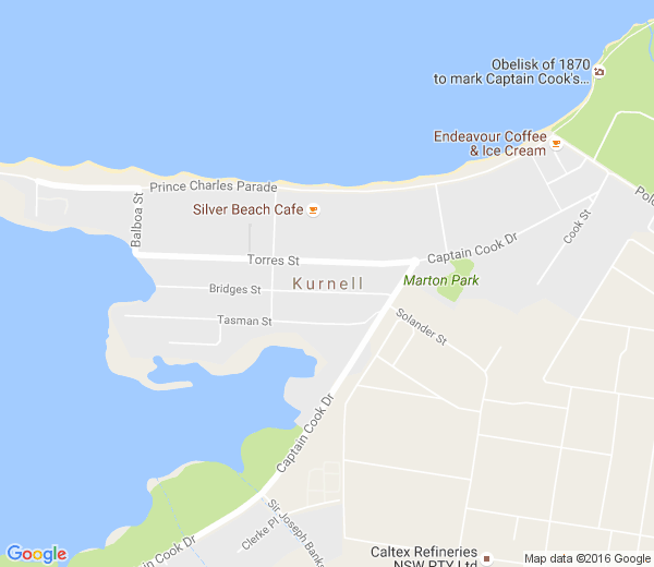 Map of KURNELL NSW