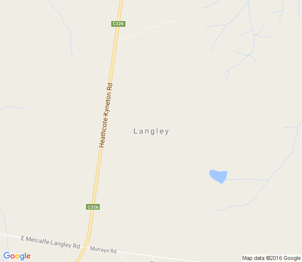 Map of LANGLEY VIC