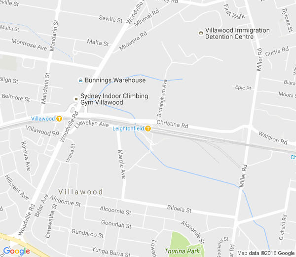 Map of LEIGHTONFIELD NSW