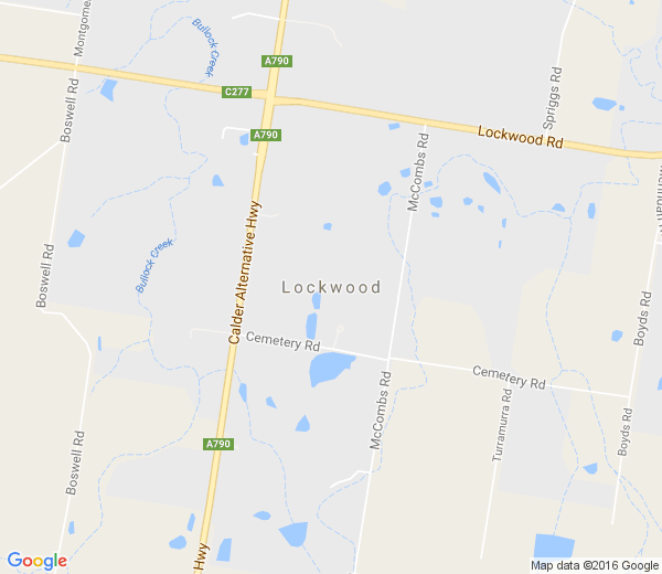 Map of LOCKWOOD VIC