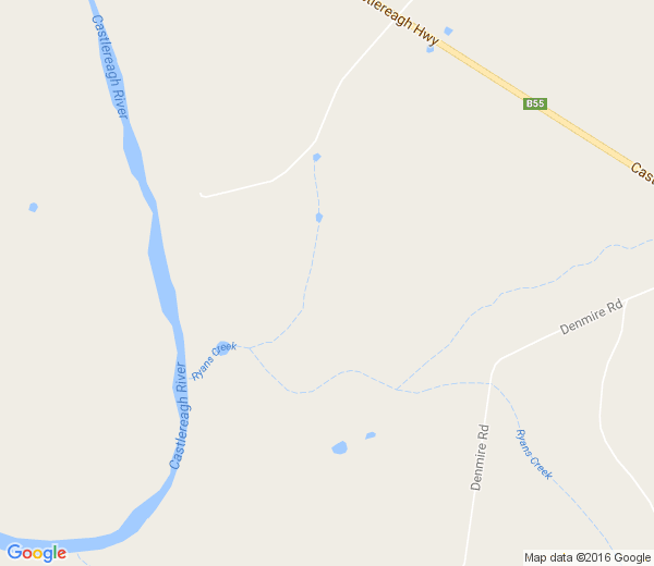 Map of LONE PINE VIC