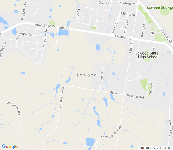 Map of LOWOOD QLD