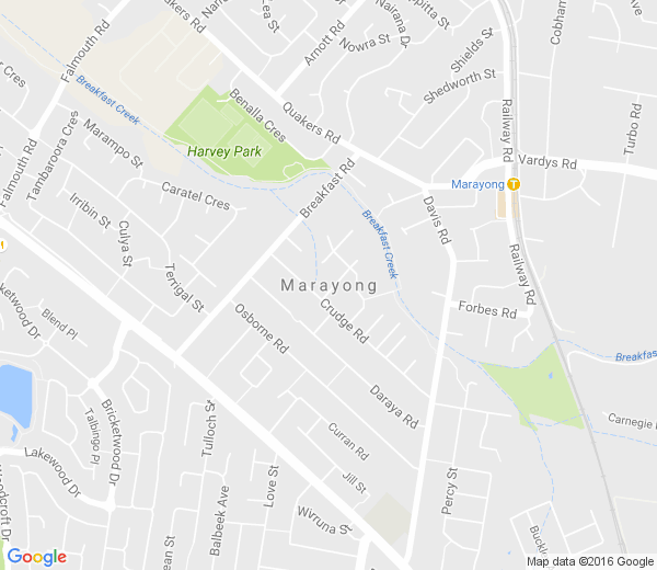 Map of MARAYONG NSW