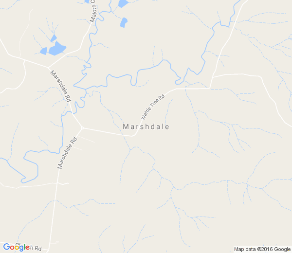 Map of MARSHDALE NSW