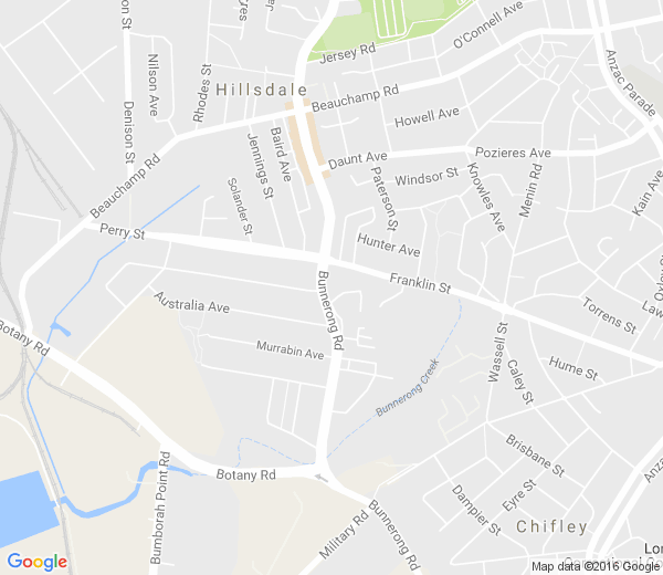 Map of MATRAVILLE NSW