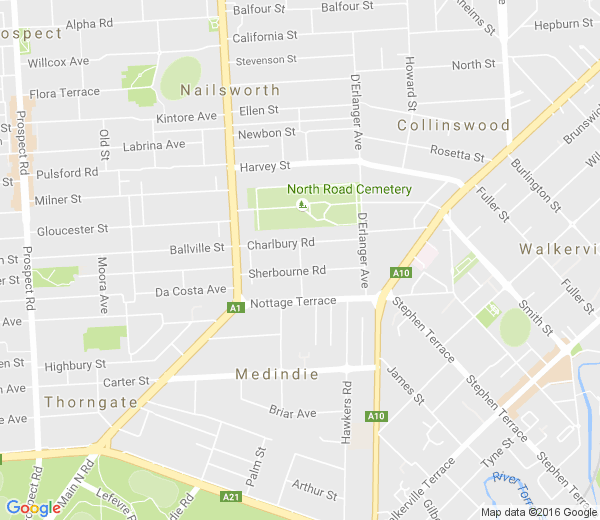 Map of MEDINDIE GARDENS SA
