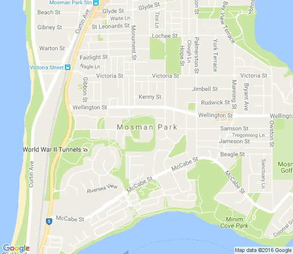 Map of MOSMAN PARK PRIVATE BOXES WA