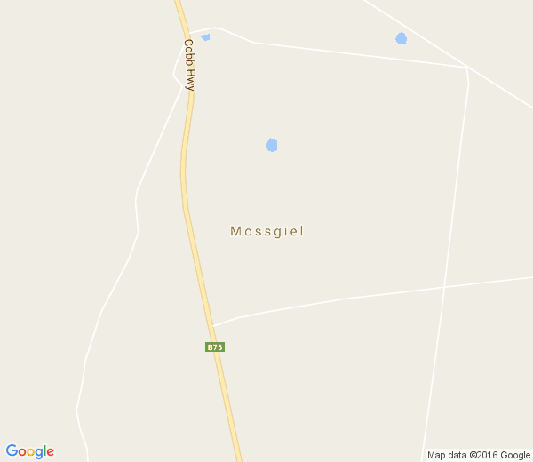 Map of MOSSGIEL NSW