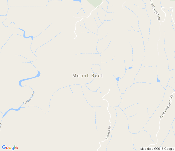 Map of MOUNT BEST VIC