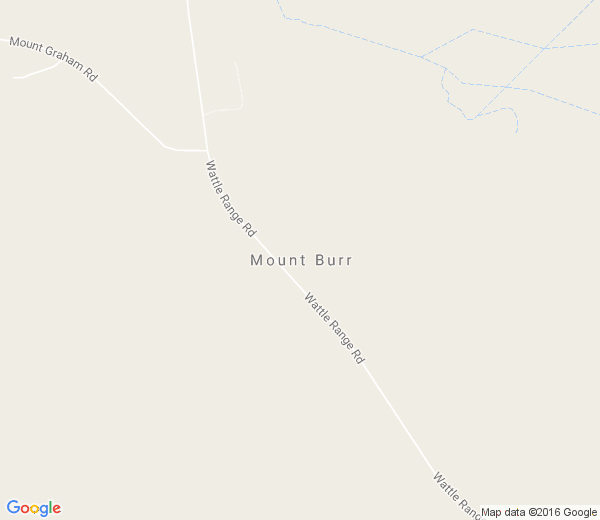 Map of MOUNT BURR SA
