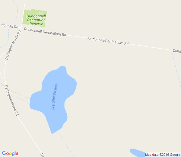 Map of MOUNT FYANS VIC