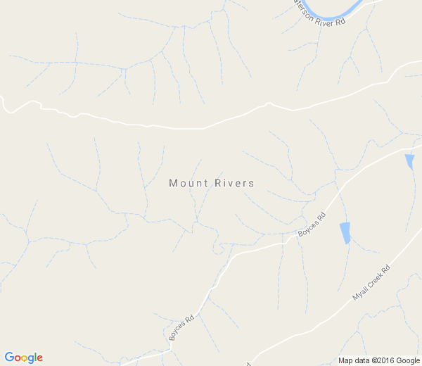 Map of MOUNT RIVERS NSW