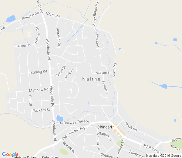Map of NAIRNE SA