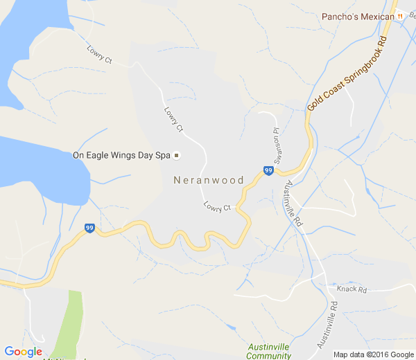 Map of NERANWOOD QLD