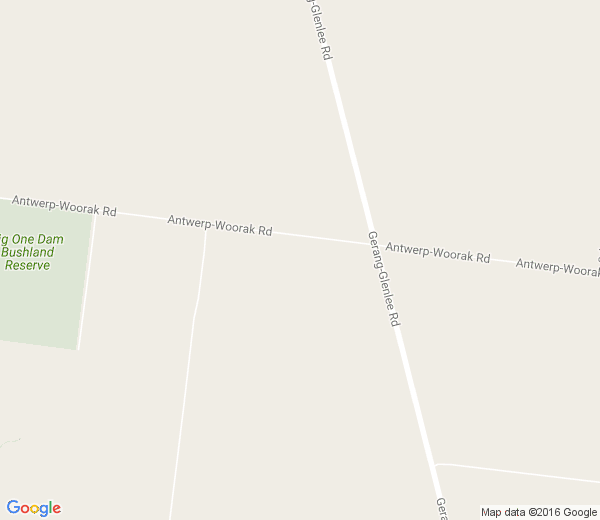 Map of NI NI EAST VIC