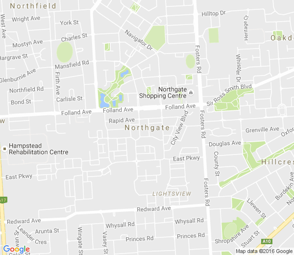 Map of NORTHGATE SA