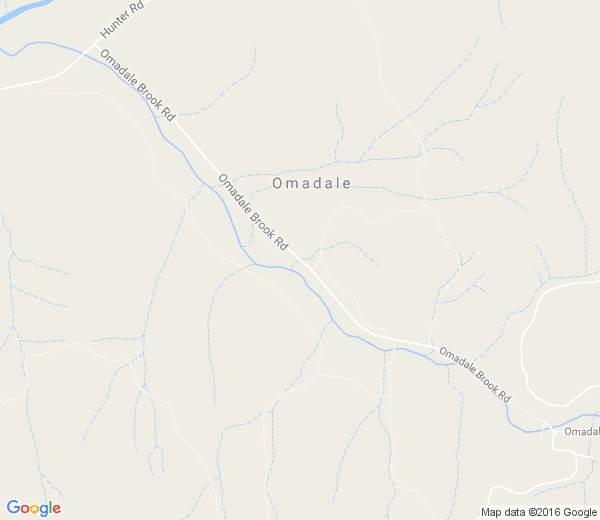 Map of OMADALE BROOK NSW