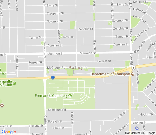 Map of PALMYRA WA