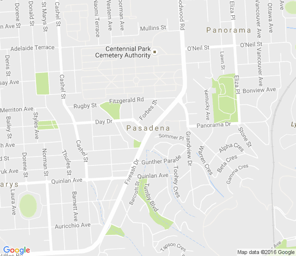 Map of PASADENA SA