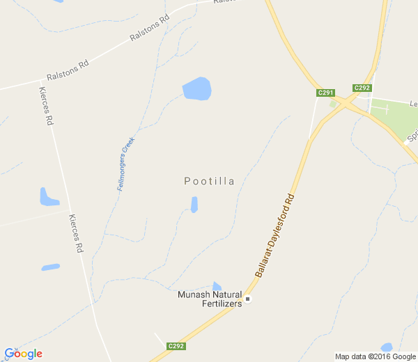 Map of POOTILLA VIC