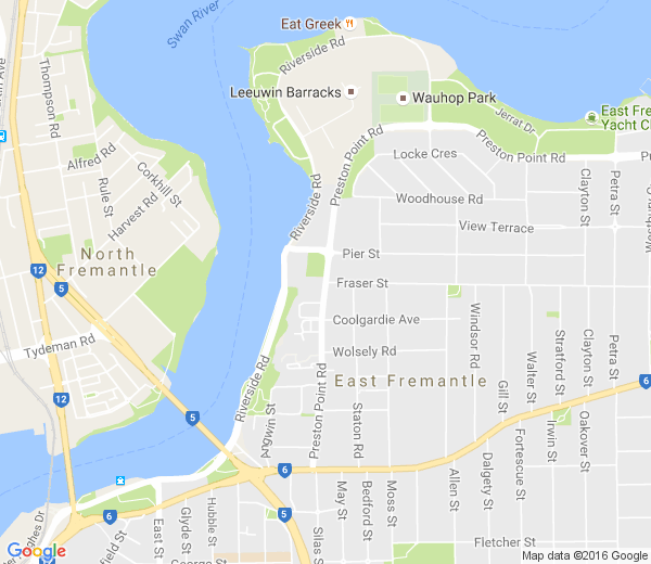 Map of PRESTON POINT WA