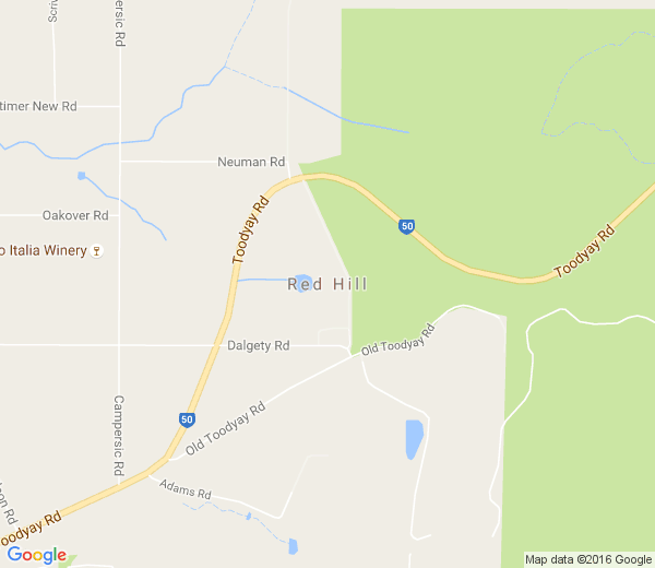 Map of RED HILL WA