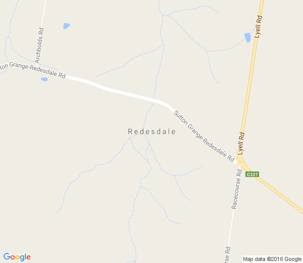 Map of REDESDALE VIC