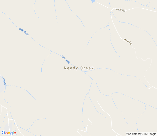 Map of REEDY CREEK VIC