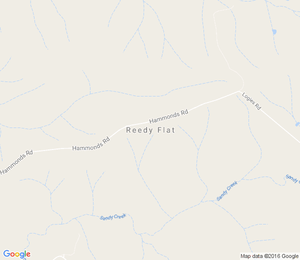 Map of REEDY FLAT VIC