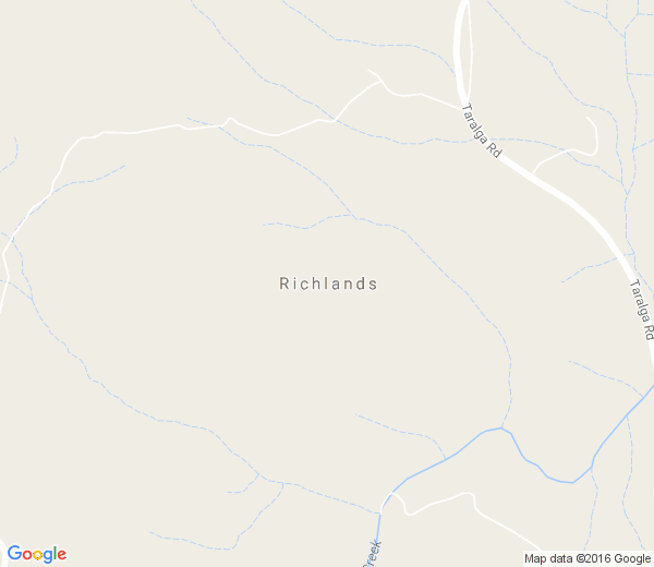 Map of RICHLANDS NSW
