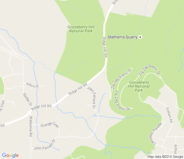 Map of RIDGE HILL WA
