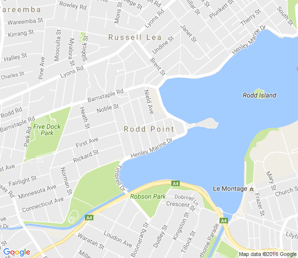 Map of RODD POINT NSW
