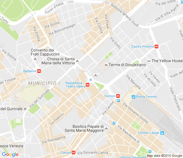 Map of ROMA STREET PO QLD