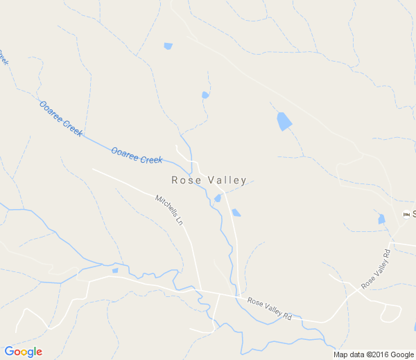 Map of ROSE VALLEY NSW