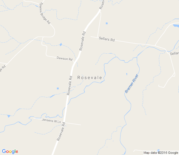 Map of ROSEVALE QLD