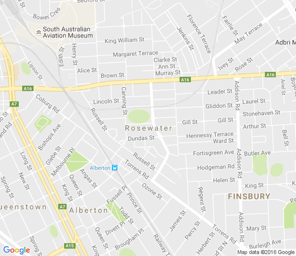 Map of ROSEWATER EAST SA