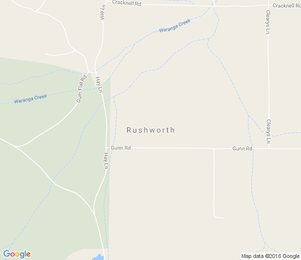 Map of RUSHWORTH VIC