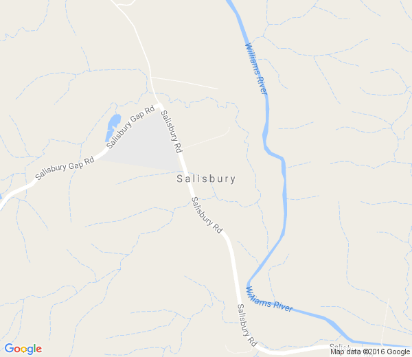 Map of SALISBURY NSW