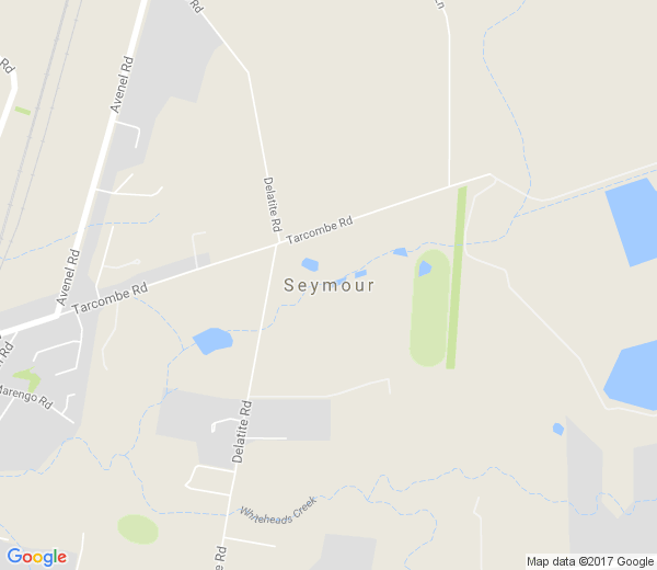 Map of SEYMOUR VIC