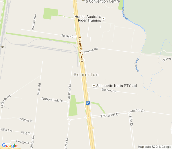 Map of SOMERTON VIC